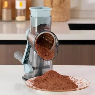 Máy Bào Rau Củ Đa Năng 3 Lưỡi - Dụng Cụ Thái  Lát Bào Sợi Nghiền Rau Củ Quay Tay Nhà Bếp