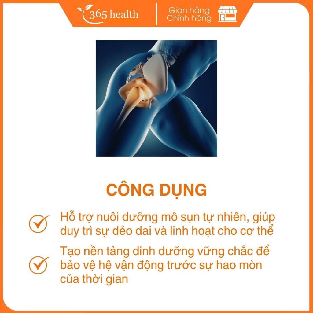 Collagen dạng nước hỗ trợ sụn khớp CH Alpha Plus - Nhập khẩu Đức chính hãng (Hộp 30 ống x 25ml)