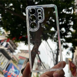 [ Đã có S26ULTRA ] Ốp Lưng Samsung Trong Suốt chống ố viền mềm KiNGBON cho SAMSUNG S22 -> S26ULTRA