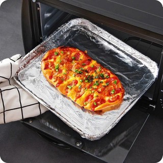 CUỘN GIẤY BẠC NƯỚNG THỊT DỄ SỬ DỤNG - Giấy Bạc Thực Phẩm 5m*30cm,Cuộn Giấy Bạc Hỗ Trợ Giữ Nhiệt Và Hạn Chế Dính Khay