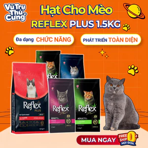 Thức ăn Hạt Reflex Plus cho Mèo 1,5Kg Nhập khẩu Châu Âu