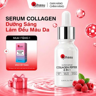 Serum Collagen Kihasu Dưỡng Sáng Da, Cấp Ẩm, Giúp Da Mềm Mịn, Chứa Vitamin C Và Niacinamide