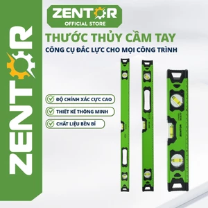 Thước Thủy Hợp Kim Nhôm ZENTOR Có Nam Châm Cân Bằng Mặt Phẳng Size Từ 30,40,60,80cm