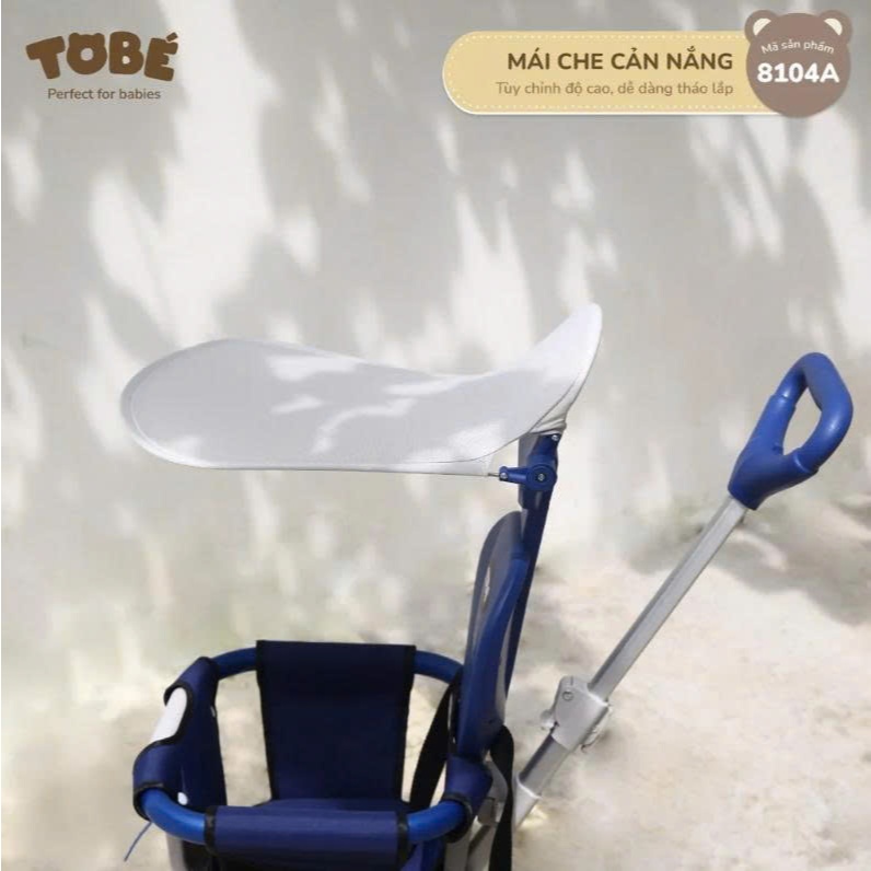 Xe Đẩy Gấp Gọn đảo chiều OLWEN TOBÉ có Mái Che + Đệm Tiện lợi mang đi du lịch cho bé ( Đủ Màu)
