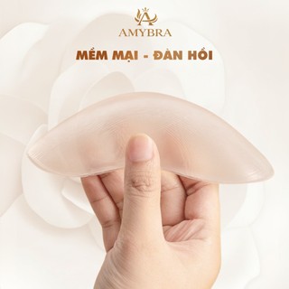 Miếng Dán Độn Vai Silicon Siêu Dính, 2 Miếng Dán Độn Vai Sử Dụng Nhiều Lần Tiện Lợi AMYBRA D0126