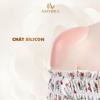 Miếng Dán Độn Vai Silicon Siêu Dính, 2 Miếng Dán Độn Vai Sử Dụng Nhiều Lần Tiện Lợi AMYBRA D0126