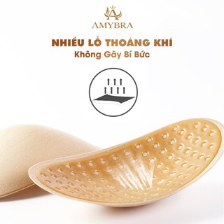 Miếng Dán Độn Vai Silicon Siêu Dính, 2 Miếng Dán Độn Vai Sử Dụng Nhiều Lần Tiện Lợi AMYBRA D0126