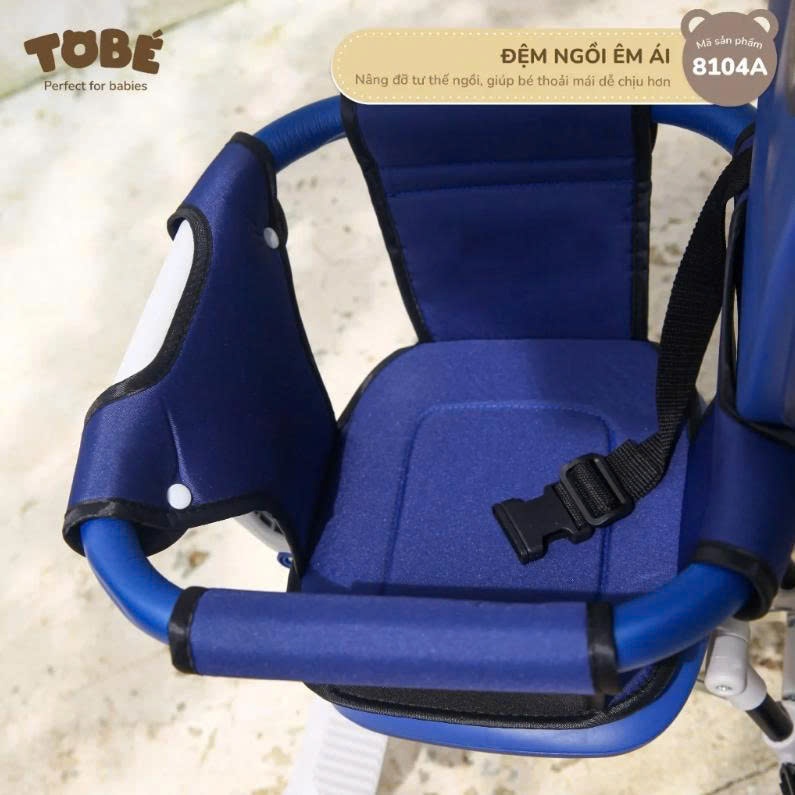 Xe Đẩy Gấp Gọn đảo chiều OLWEN TOBÉ có Mái Che + Đệm Tiện lợi mang đi du lịch cho bé ( Đủ Màu)