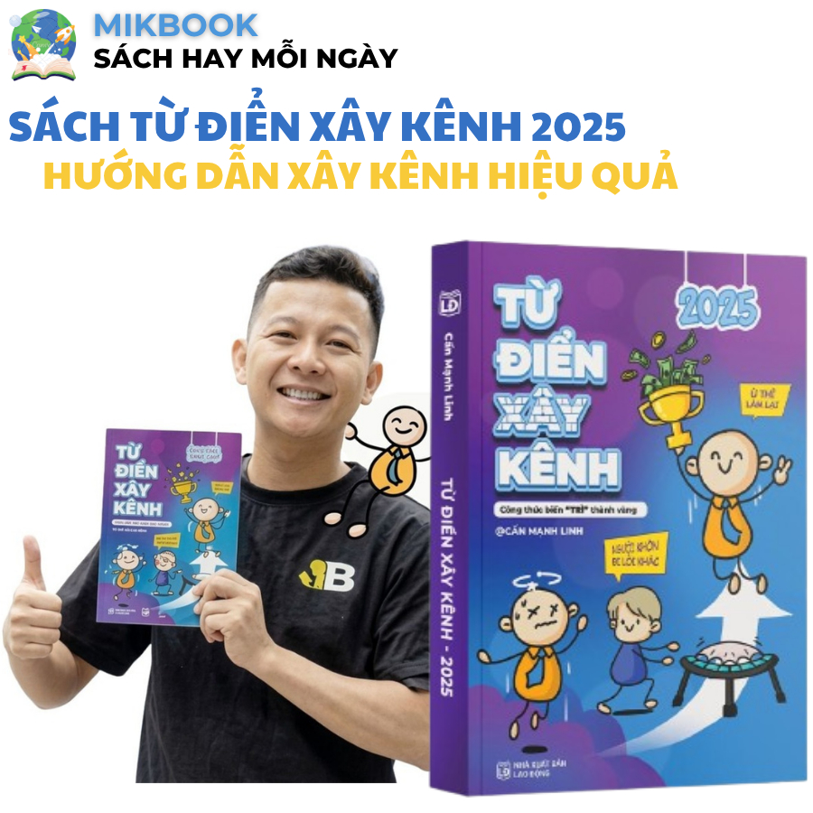 Bìa sách Từ Điển Xây Kênh 2025
