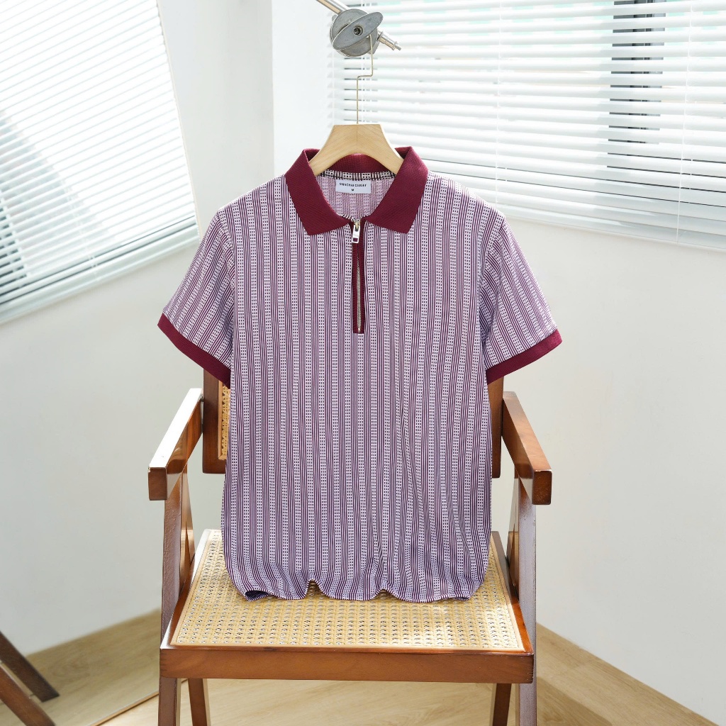 Polo SNAP Basic Fit, Vải AirCotton Mềm Mát, Không Nhăn, Regular Fit, Sang Trọng  – Shinghai