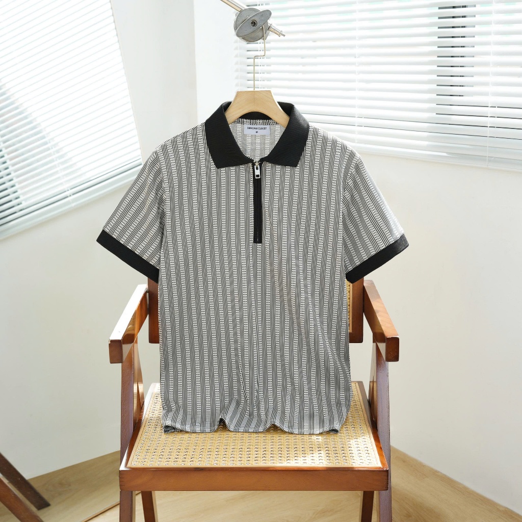 Polo SNAP Basic Fit, Vải AirCotton Mềm Mát, Không Nhăn, Regular Fit, Sang Trọng  – Shinghai