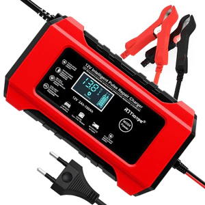 Sạc Bình Ắc Quy 12V6A Từ 2Ah-100Ah BLQ Cho Ô Tô Xe Máy Tự Ngắt Có Khử Sunfat Bảo Dưỡng Phục Hồi Acqu