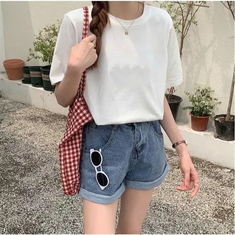 [Peinn] Áo thun TRƠN  chất cotton su 3158 thoáng mát, áo phông nam nữ mẫu mới đẹp