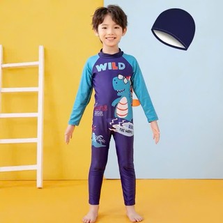 BK67 Đồ bơi liền thân bé trai  chất đẹp, bộ bơi bé trai đi bơi đi biển size nhí đại 10-40kg