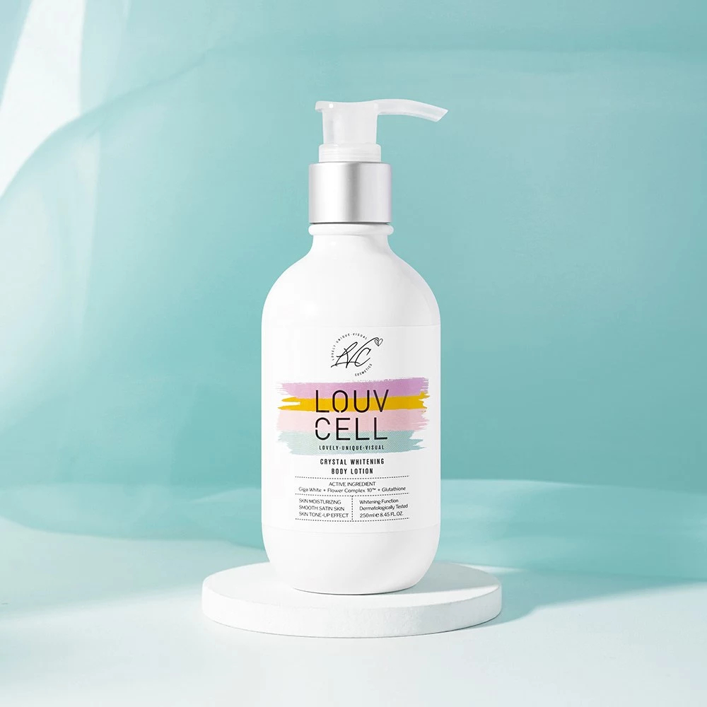 Sữa Dưỡng Thể LouvCell Crystal Whitening Body Lotion Nâng Tone Dưỡng Sáng Da - Ever Queen
