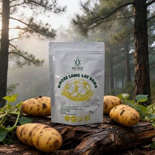 Khoai Lang Sấy Giòn Lát Vàng Dalat Nature (80g) - Đồ Ăn Vặt Tự Nhiên, Không Chất Bảo Quản