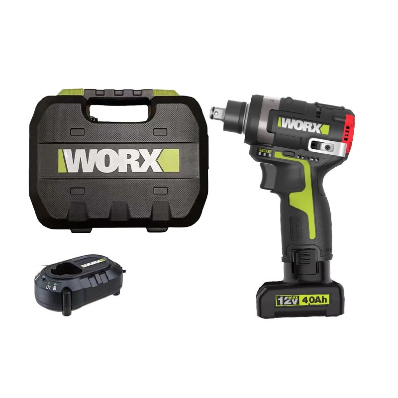 Máy Bu Lông 2 in 1 WORX WU132T - Bản Đầu Kép - Chính Hãng - BH 12 Tháng