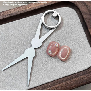 (RẺ) Combo gồm nam châm tròn + chữ X làm Nail tạo hiệu ứng mắt mèo, elip -  Phúc Hưng