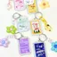 Móc Khóa Thông Điệp Kèm Charm Dễ Thương, Thông Điệp Ý Nghĩa Tặng Bạn Bè, Người Yêu