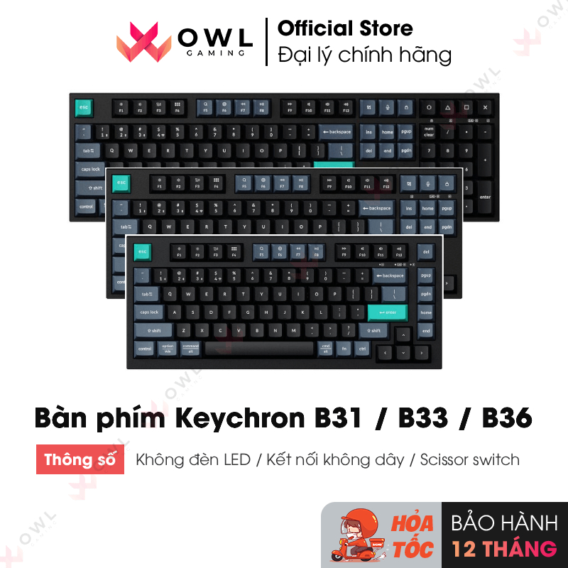Bàn phím Keychron B31 / B33 / B36 (Hàng chính hãng) | Shopee Việt Nam