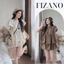 Set Bộ Đồ Nữ Dáng BabyDoll Họa Tiết Chấm Bi FIZANO - Set Áo Xòe Tầng Kèm Quần Đùi Dáng Bí 2 Màu HCOM27308