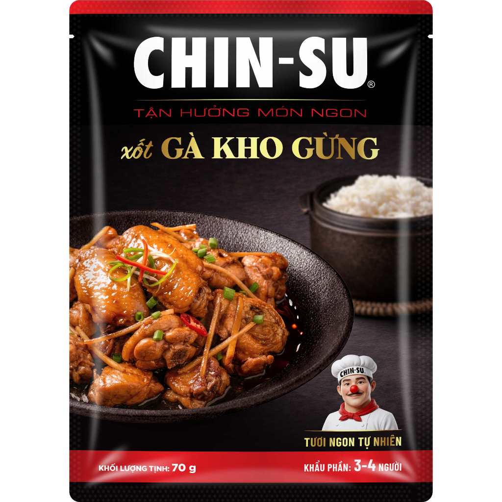 [Chọn vị] Combo 3 Túi Xốt nhà hàng CHIN-SU