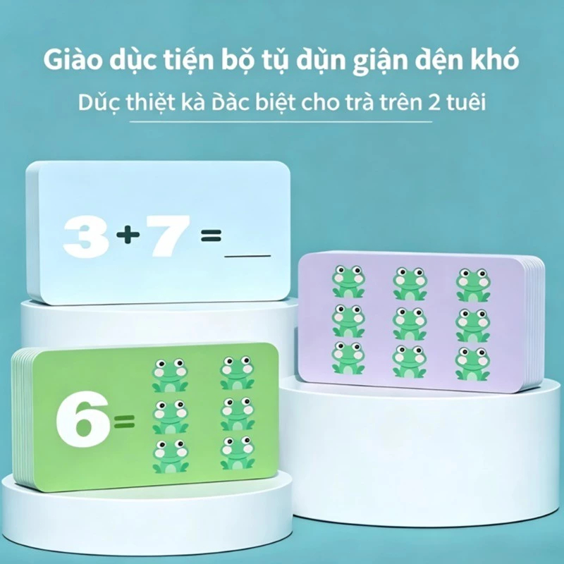 Cân ếch số – Đồ chơi giáo dục sớm cho trẻ, phát triển nhận thức và rèn luyện tư duy logic