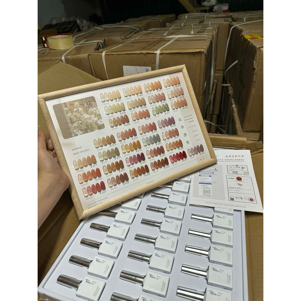 sét sơn thạch đục rabia 32 màu mix , hàng chính hãng