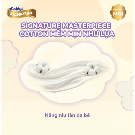 [MỚI 2026] Bỉm GOLDGI SIGNATURE 2026 Đủ Size NB/S/M/L/XL/2L/3L DÀNH RIÊNG CHO BÉ CÓ LÀN DA NHẠY CẢM