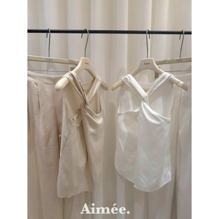 [𝑳𝒂𝒏𝒂𝒏𝒉.𝒔𝒕𝒖𝒅𝒊𝒐] Set linen siu hot 2 lớp không lo lộ [Ảnh thật ]