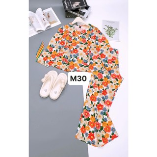 DT15-Tay dài quần dài cổ sen tole lanh mặc mát thấm hút mồ hôi 45kg-70kg