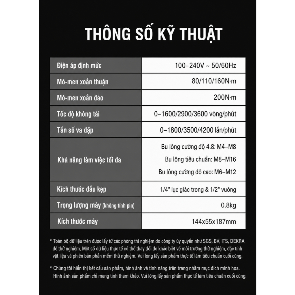Máy Bu Lông 2 in 1 WORX WU132T - Bản Đầu Kép - Chính Hãng - BH 12 Tháng