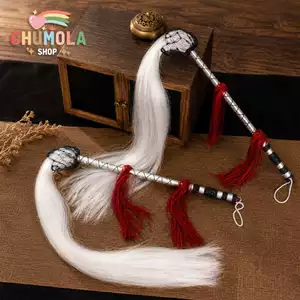 Cây Phất Trần Đạo Sĩ Cổ Trang – Đạo Cụ Cosplay Đạo Sĩ Trung Quốc Phong Cách Tiên Hiệp Phụ Kiện Trung Hoa