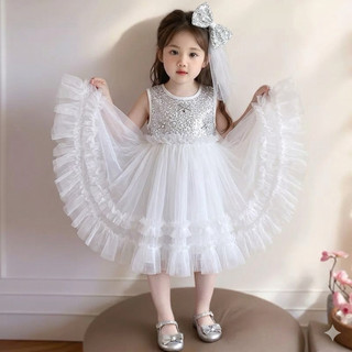 [Tặng Kèm Bờm] Váy Công Chúa Hàng QCCC Siêu Xinh - Váy bé gái 10-20kg