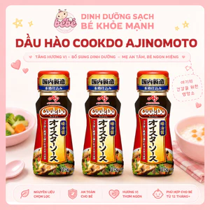 Dầu Hào CookDo Ajinomoto Nhật Bản 110g Cho Bé Ăn Dặm & Gia Đình