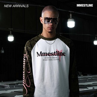 Áo Raglan Longsleeve MMESTLINE "DUSTLINE"  Form Boxy in lụa nổi chất vải Cotton Premium 2 chiều