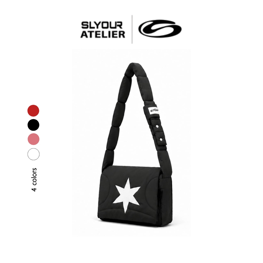 Túi Đeo Chéo STAR V2 – Túi Đeo Chéo Unisex Nam Nữ  Túi Trần Bông Local Brand Chính Hãng SLYOUR Túi Đeo Đi Học (STV2)