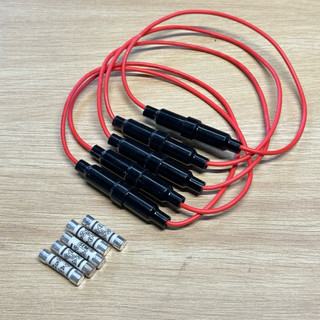 Combo 5 Dây nối điện có cầu chì bảo vệ chống quá tải