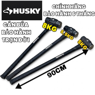 Búa tạ Husky chính hãng - Cán dài 90cm, đầu búa đúc nguyên khối siêu bền