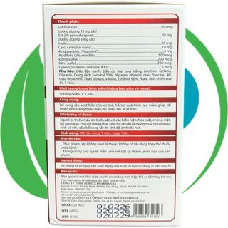 (CHAI) Fevitt Nano Chữ Đỏ Chai 50 Viên - Rostex - Vinaphar - Vitamin Phục Hồi