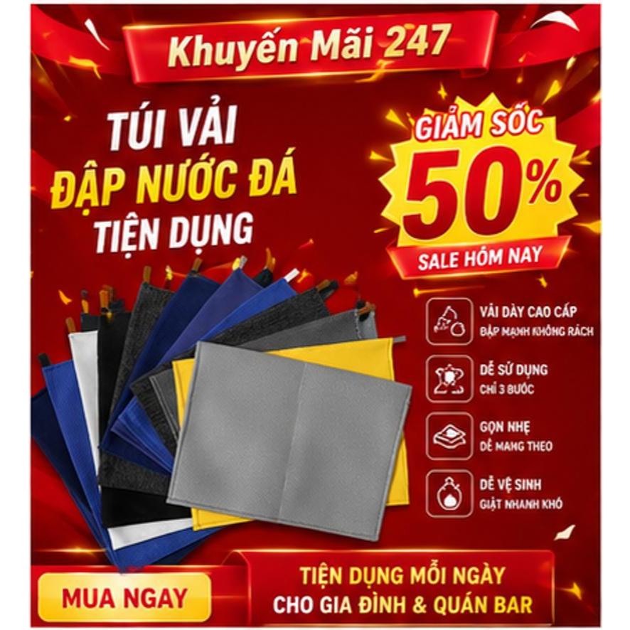 Túi đập đá - Giá Tốt, Sale Tháng 08, Ship 0 Đồng | Shopee Việt Nam