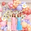 Combo 10 Set Trang Trí Sinh Nhật Bé Trai Bé Gái, Bong Bóng Bay Happy Birthday DUHA 110