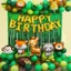 Combo 10 Set Trang Trí Sinh Nhật Bé Trai Bé Gái, Bong Bóng Bay Happy Birthday DUHA 110