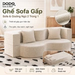[Mua 1 tặng 2 ] DODO ghế sofa giường gấp 2m đa chức năng Thiết Kế 2 trong 1 làm Bao gồm gối — ảnh 1