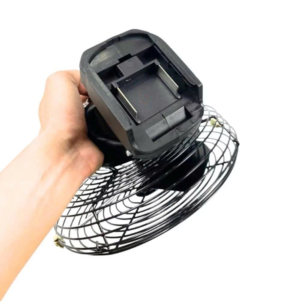 Quạt Tích Điện Makita Pin 10-20-30 Cel Động Cơ Lõi Đồng, Quạt Chạy Pin Để Bàn 2 Cấp Độ Gió Siêu Mát.