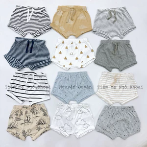 3-7kg Quần short đùi cạp chun chất liệu cotton mềm mát cho bé yêu các hãng xuất xịn siêu đẹp