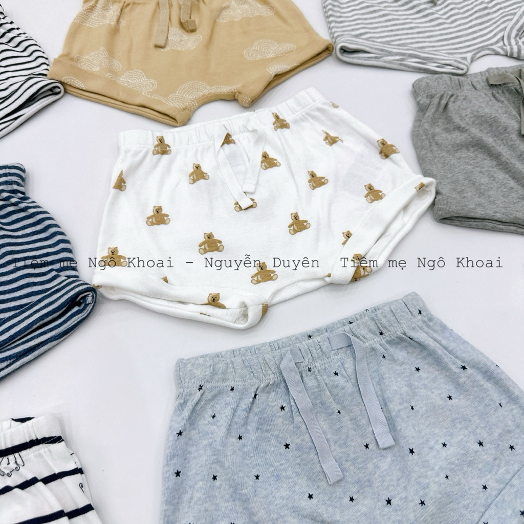 [MD96] 8-14kg Quần short cạp chun chất liệu cotton mềm mát các hãng xuất xịn cho bé yêu siêu đẹp