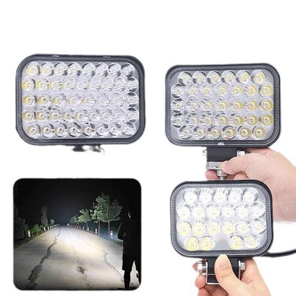 Đèn LED Siêu Sáng 35- 55 Bóng Chân Pin Phổ Thông Makita Có 2 Chế Độ Sáng, Cổng sạc USB