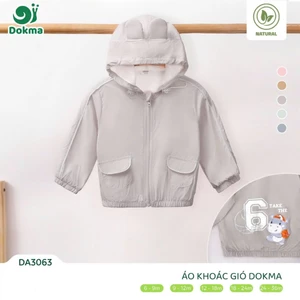 Áo Khoác Dokma Siêu Nhẹ Hoạ Tiết Đáng Yêu Cho Bé DA3063 DA3060