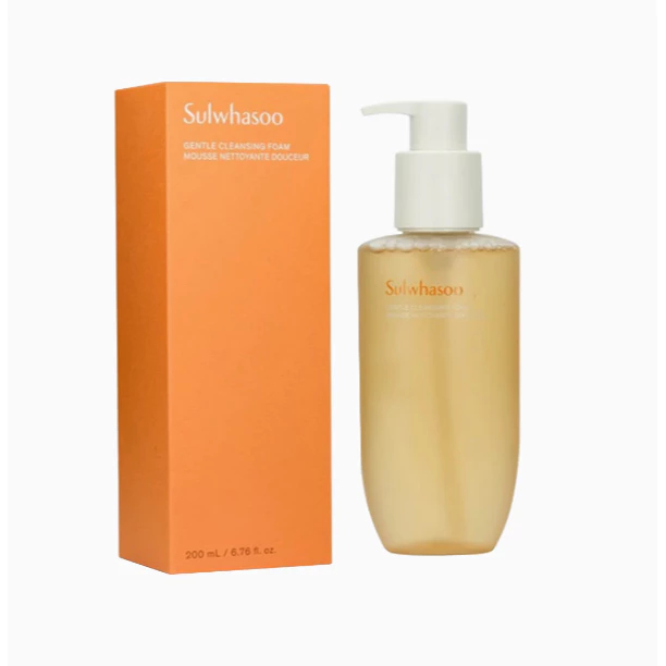 Sữa rửa mặt Sulwhasoo Gentle Cleansing Foam Làm Sạch Da Dịu Nhẹ - Ever Queen